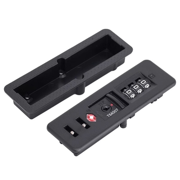 Κλειδαριά TSA με κωδικό για αποσκευές με διπλό φερμουάρ – ABS υλικό, ανθεκτικό στη φθορά, Καλοκαίρι 2024