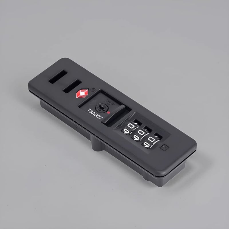 Κλειδαριά TSA με κωδικό για αποσκευές με διπλό φερμουάρ – ABS υλικό, ανθεκτικό στη φθορά, Καλοκαίρι 2024