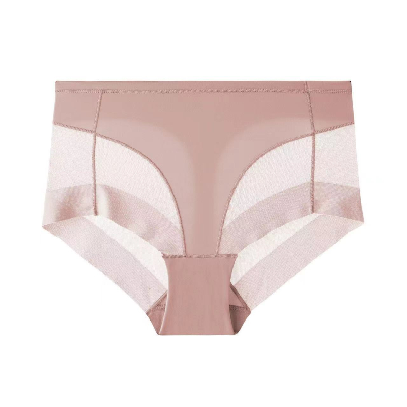 Europsko-američke seksi hlačice visokega struka od Ice Silk s mrežastom prozirnom tkaninom, prozračne i lagane za žene, podizanje zadnjice i oblikovanje trbuha