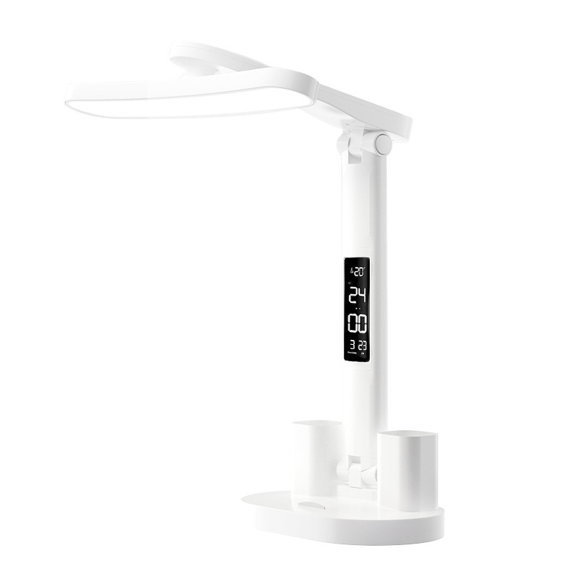 Stolna lampa za učenje s zaštitom očiju, punjiva LED, sklopiva, dodirni prekidač, moderni minimalistički stil, 6–10W, CRI ≥90