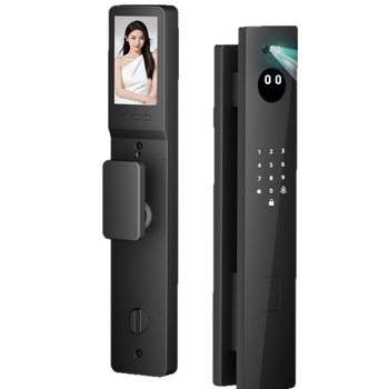 Qimen Shield Q1 okos zár ujjlenyomat, jelszó, tenyérvénás és 3D arcfelismerés – 90 ujjlenyomat-tárhely, több mint 100000 nyitás, szkennelési idő <1s, hamis felismerés <0,1%; hamis elutasítás <0,1%