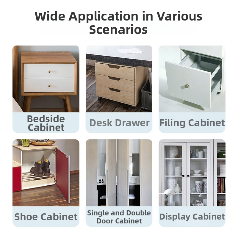 Easy Lock Treasure M10: zámok s odtlačkom prsta pre zásuvky a skrinky – ABS+PC, odomykanie prstom, vhodné pre zásuvky, spisový skriňu a botník