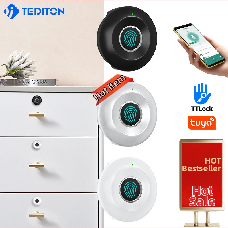 Skriňa na dokumenty so snímačom odtlačku, model S102-f, hliník, domáce použitie, moderný štýl