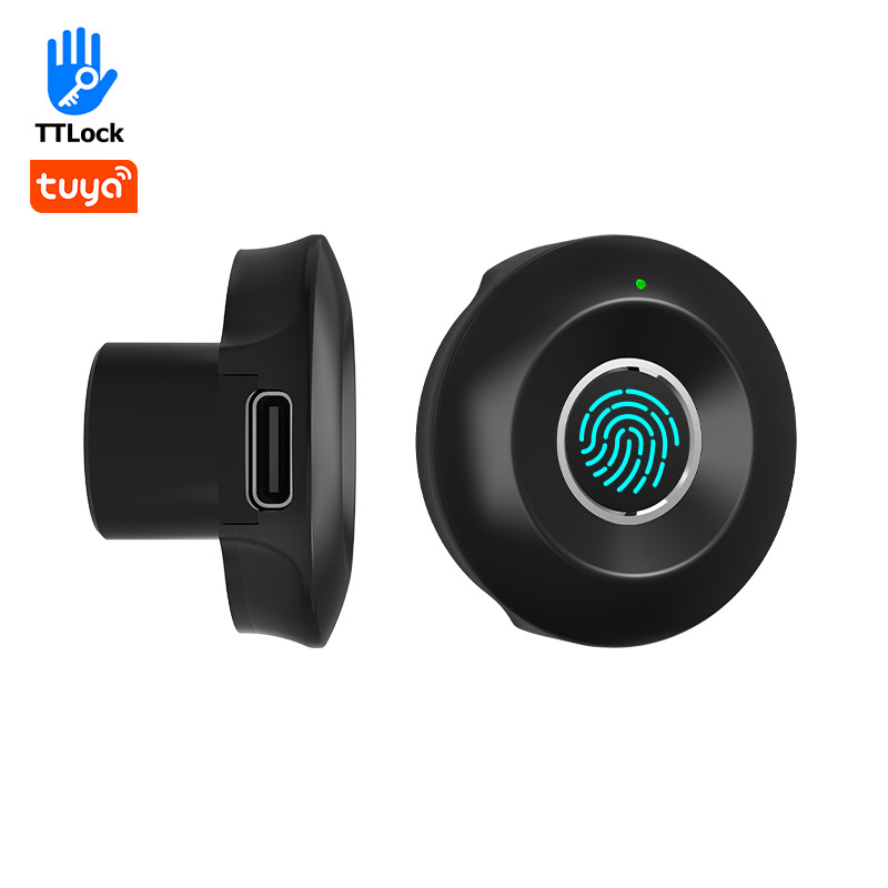 Skriňa na dokumenty so snímačom odtlačku, model S102-f, hliník, domáce použitie, moderný štýl