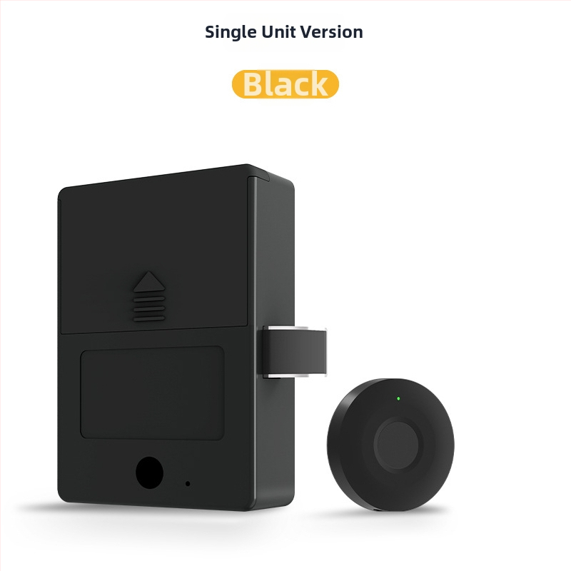 Skriňa na dokumenty so snímačom odtlačku, model S102-f, hliník, domáce použitie, moderný štýl