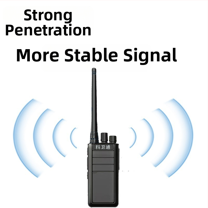 Prenosná rádiová súprava do vonkajšieho prostredia s jedným kliknutím ladenie frekvencie, 400–480 MHz, 5 W, 16 kanálov, dosah 3–5 km, batéria 6800 mAh