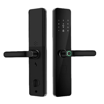 Kexiong K2 One-Touch fél-automata ujjlenyomat-zár otthonok és vendégházak számára — 50 ujjlenyomat tárolva, szkennelési idő 0,01 s, >100000 nyitási ciklus, DC-tápellátás