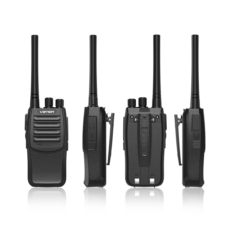 Weibet WBT-V10 profesionalni ručni radio za ured, gradilište i vanjsku upotrebu (uključuje slušalicu) – 5W, 16 kanala, domet 3–5 km, 7.4V, 4900 mAh