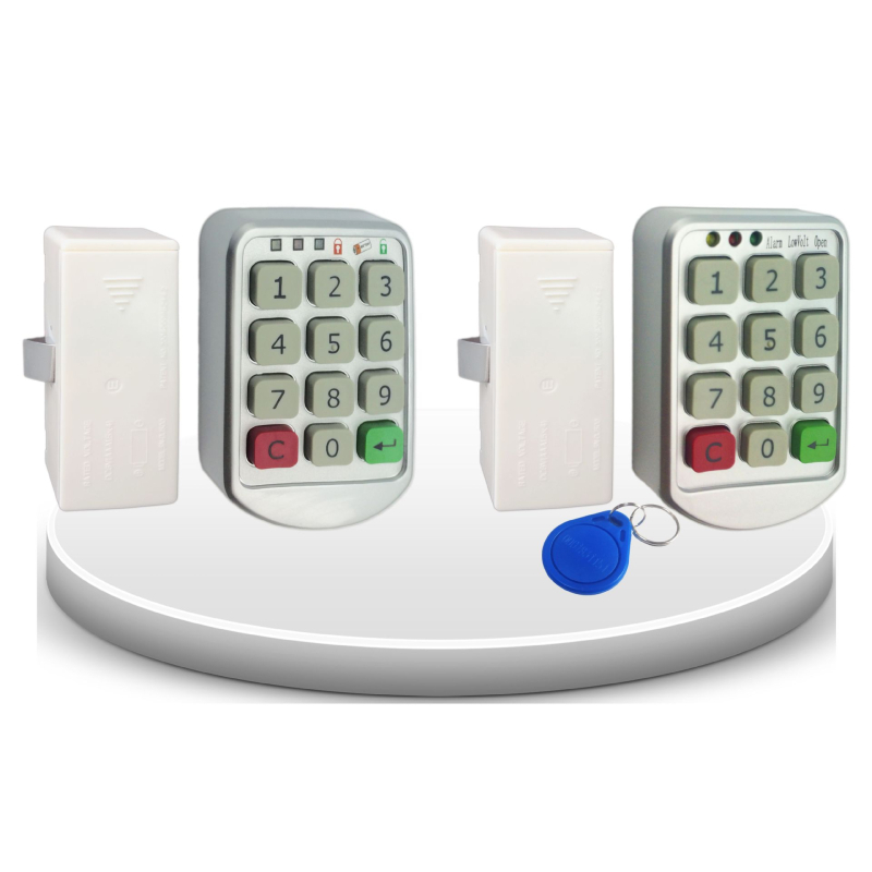 H modellű szekrényzár, műanyag/alumínium panel, modern minimalist stílus