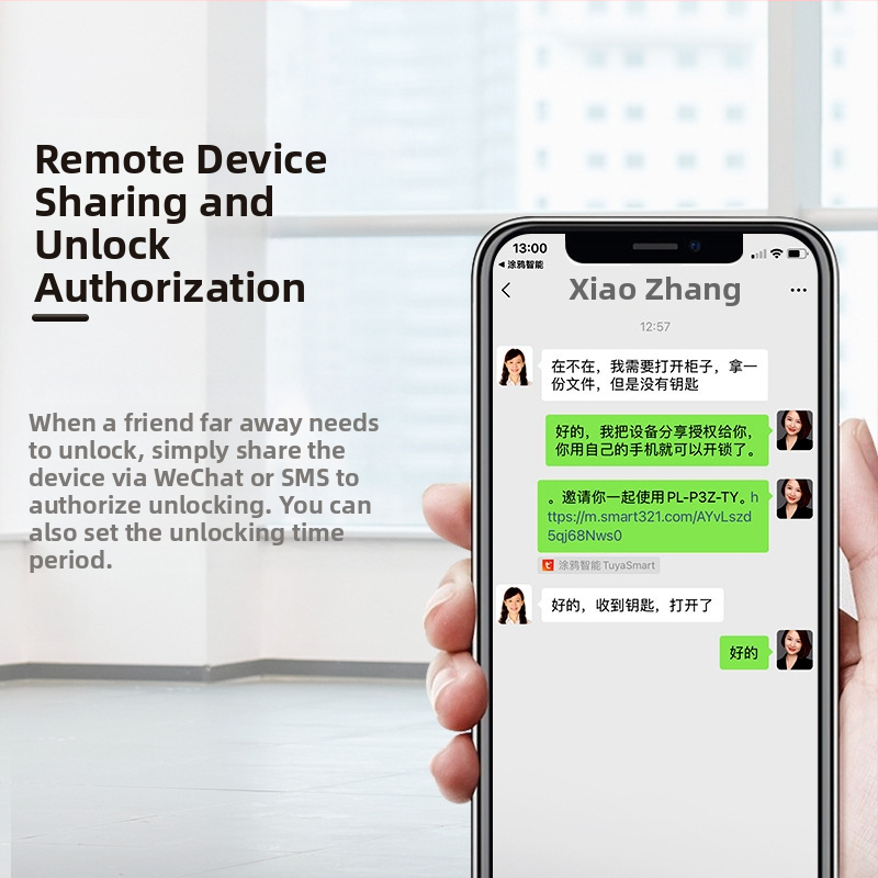 Lacăt inteligent cu amprentă – exterior impermeabil, deblocare prin aplicație, stocare 30 de amprente, scanare <0.5 s, model P3Z-TY, alimentare DC