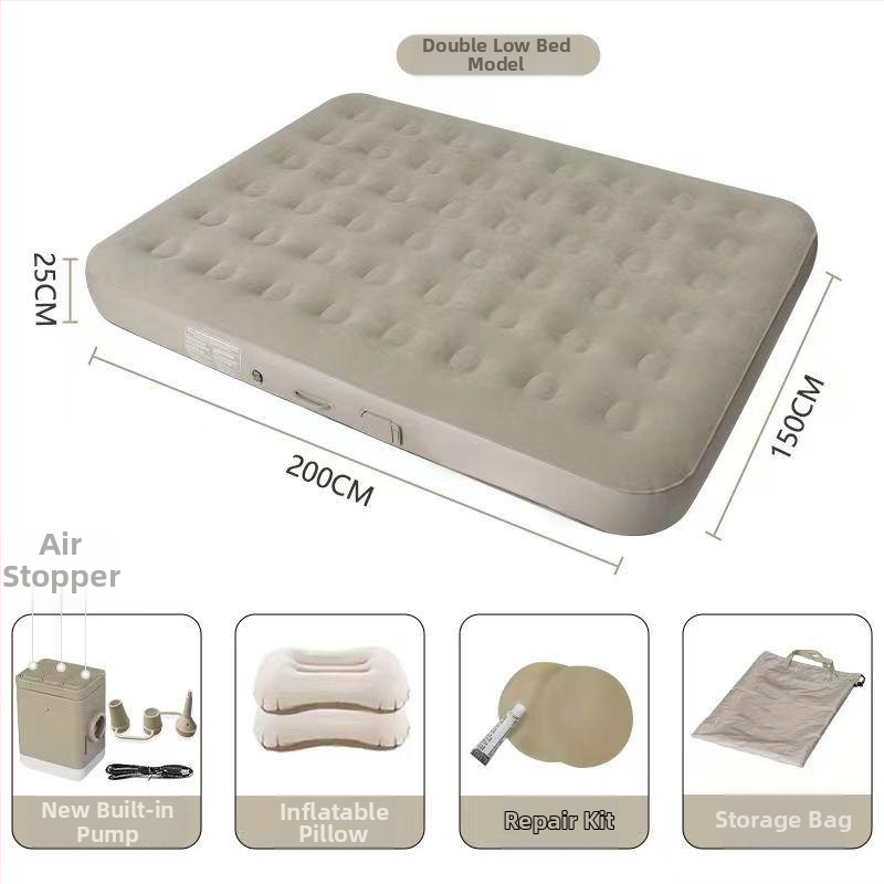 Υπαίθρια φουσκωτή στρώση με Oxford ύφασμα, φορητός καναπές κρεβάτι για κατασκήνωση | Βάρος: 1.1–3.2 kg | Υλικό επιφάνειας: Oxford ύφασμα | Κατηγορία: φουσκωτό κρεβάτι