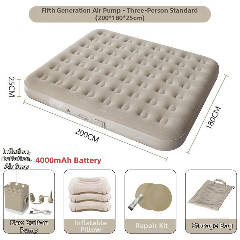 Υπαίθρια φουσκωτή στρώση με Oxford ύφασμα, φορητός καναπές κρεβάτι για κατασκήνωση | Βάρος: 1.1–3.2 kg | Υλικό επιφάνειας: Oxford ύφασμα | Κατηγορία: φουσκωτό κρεβάτι