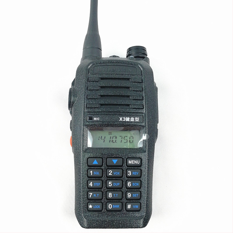 Keweitong X3 klávesnicové walkie-talkie, 400-470 MHz, 5W, 128 kanálov, dosah 5-10 km, batéria 1500 mAh
