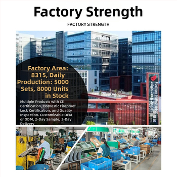 Încuietoare inteligentă pentru ușă cu amprentă, parolă, card și cheie; pentru uși din lemn, metalice și anti-furt; alimentare DC; design modern minimalist