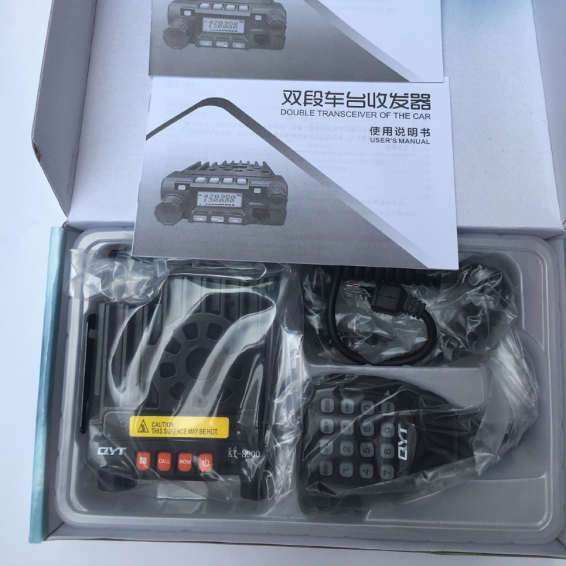 QYT KT8900D διπλής ζώνης αυτοκινήτον UV ραδιόφωνο, 25W, 200 κανάλια, εμβέλεια έως 50 χλμ