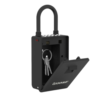 Cutie pentru chei cu încuietoare numerică, aliaj de aluminiu, model EKKB2-TY, stil modern minimalist