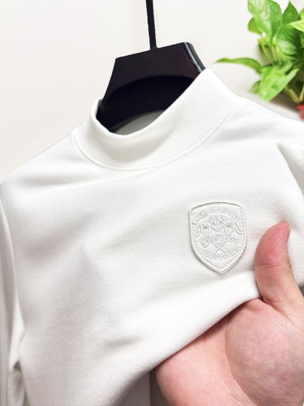 Termo majica s kapuljačom, lagani luksuzni stil; tkanina na bazi viskoze; izvezeni detalji; gusta, topla površina.