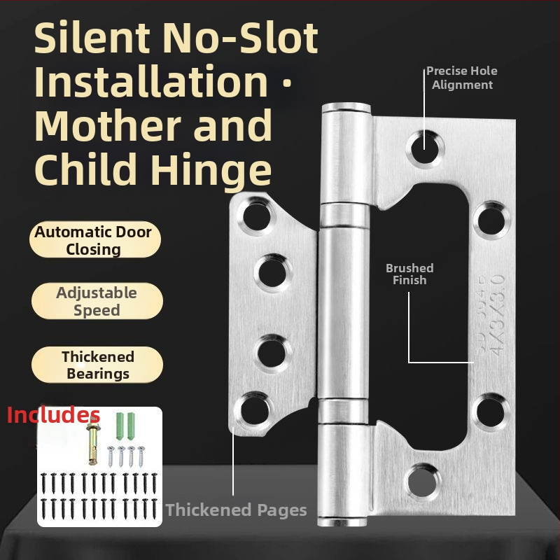 Három az egyben ajtózáró mágneses készlet — rozsdamentes acél és hidegen hengerelt acél, fényes elektroplak bevonat, márka Chaohe Hardware