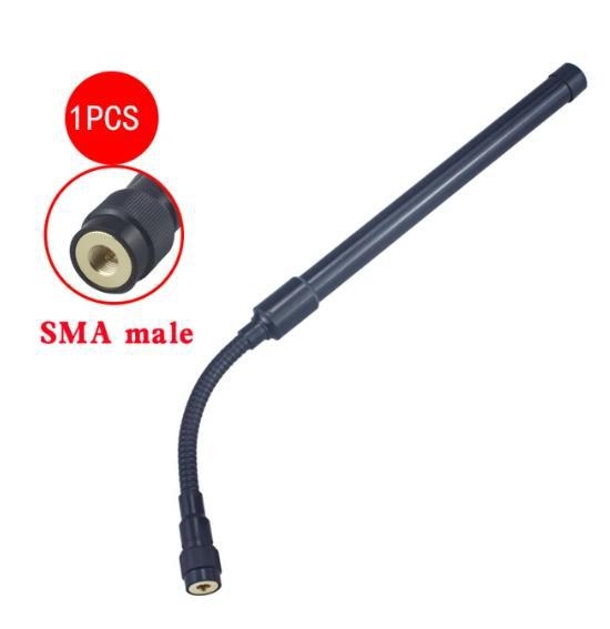 Goose Tube antena CS Tactical za UV-5R, UV-82, UV-9R PLUS, UV-XR, VX-6R i W; raspon 5-10 km; teoretska udaljenost 5-10 km; bez baterije; otporna na padove
