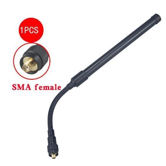 Goose Tube antena CS Tactical za UV-5R, UV-82, UV-9R PLUS, UV-XR, VX-6R i W; raspon 5-10 km; teoretska udaljenost 5-10 km; bez baterije; otporna na padove