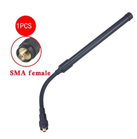 Goose Tube antena CS Tactical za UV-5R, UV-82, UV-9R PLUS, UV-XR, VX-6R i W; raspon 5-10 km; teoretska udaljenost 5-10 km; bez baterije; otporna na padove