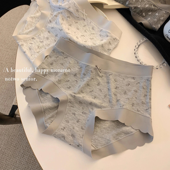 Djevojčice pamukne gaćice, antibakterijsko područje prepona, srednji pojas, prozračan ribasti materijal