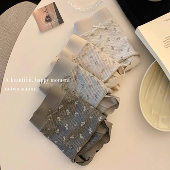 Djevojčice pamukne gaćice, antibakterijsko područje prepona, srednji pojas, prozračan ribasti materijal