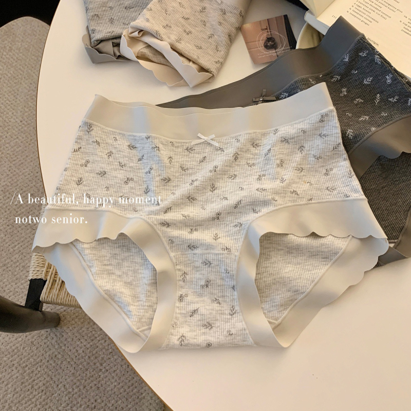 Djevojčice pamukne gaćice, antibakterijsko područje prepona, srednji pojas, prozračan ribasti materijal