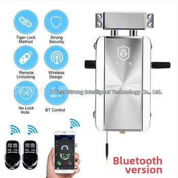 Încuietoare de ușă ascunsă, cu telecomandă și aplicație Bluetooth, modelul 909, alimentare DC, timp de scanare sub 2 s