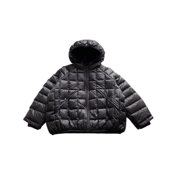 Παιδικό μπουφάν με γέμισμα από πούπουλα-βαμβάκι, παχύ ύφασμα βινύλον και επένδυση βινυλόν — Χειμώνας 2024