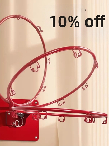 Beltéri falra szerelhető, csendes, összecsukható kosárpalánk hálóval