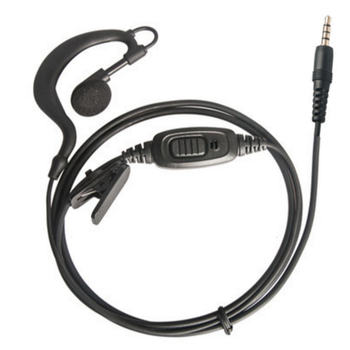 Slušalica za Hytera PNC360/380/550/560, model Td360, kabel 135 cm, prašinu otporna, doseg do 3 km