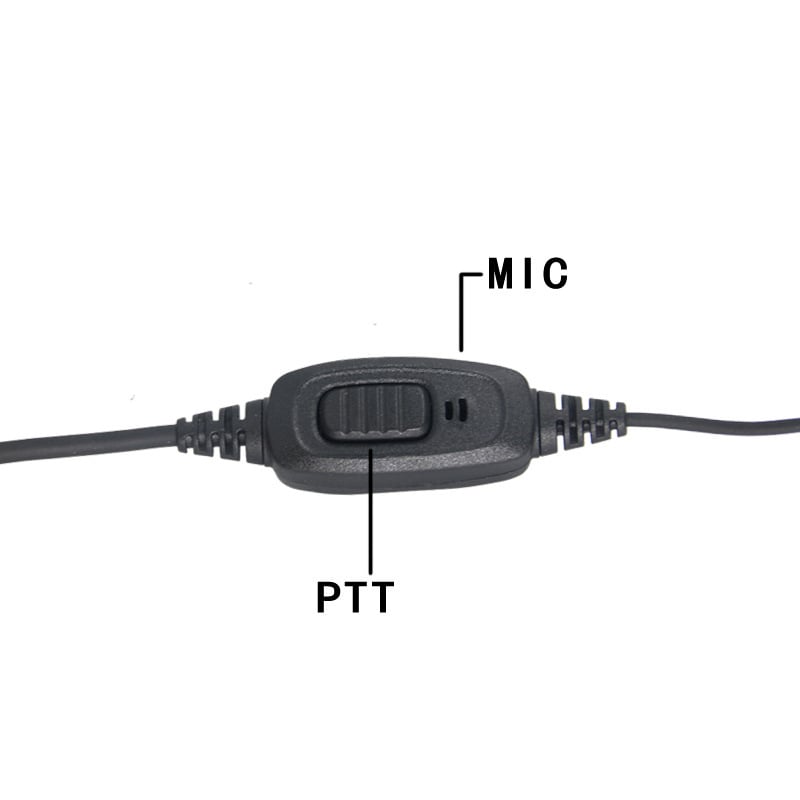 Slušalica za Hytera PNC360/380/550/560, model Td360, kabel 135 cm, prašinu otporna, doseg do 3 km