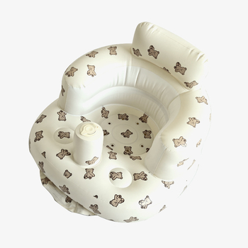 Φουσκωτό κάθισμα μάθησης μωρού – φορητό διαδραστικό παιχνίδι, οικολογικό PVC, κατάλληλο για 0–3 ετών, Bath jiamei