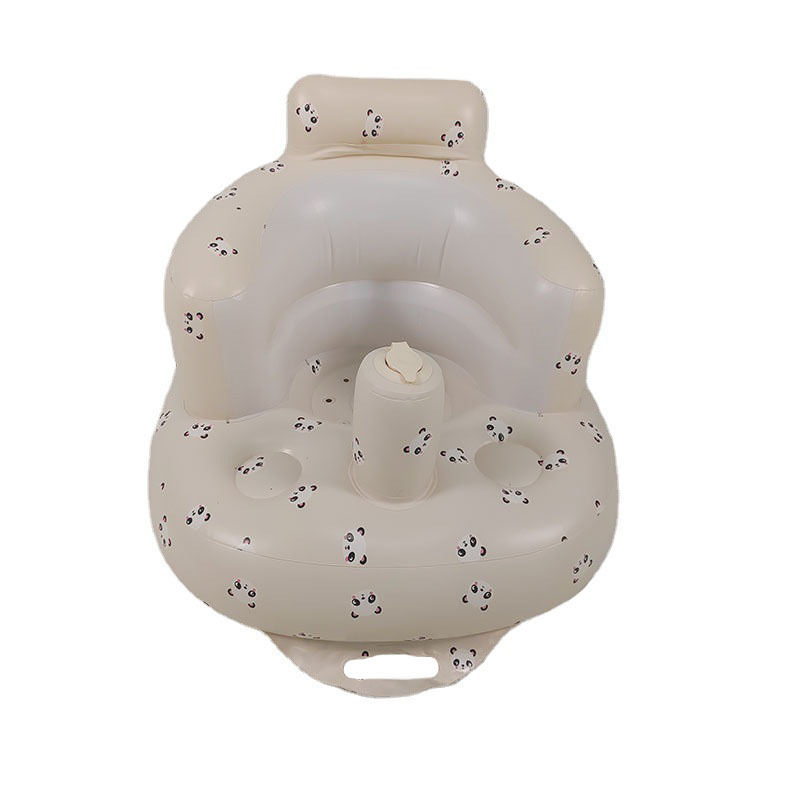 Φουσκωτό κάθισμα μάθησης μωρού – φορητό διαδραστικό παιχνίδι, οικολογικό PVC, κατάλληλο για 0–3 ετών, Bath jiamei