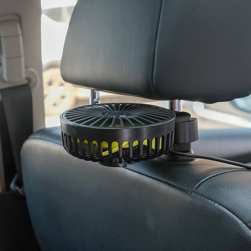 Ventilator za stražnje sjedalo automobila, USB 5V, ABS, 3 brzine, model F407