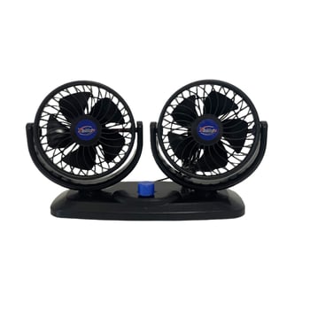 Xu Yi automobilski ventilator, dvostruka glava, 20W, plastični