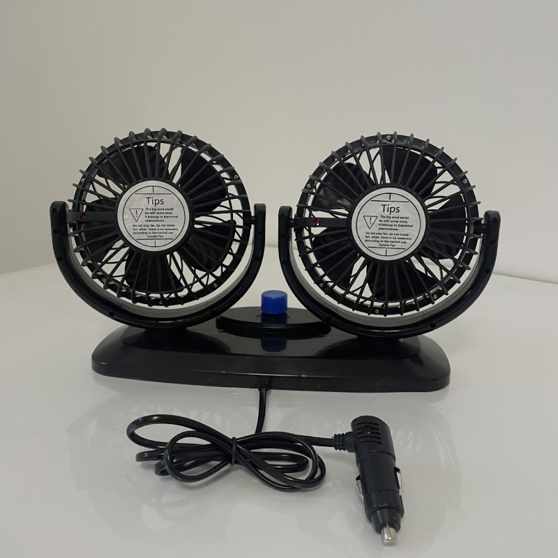 Xu Yi automobilski ventilator, dvostruka glava, 20W, plastični