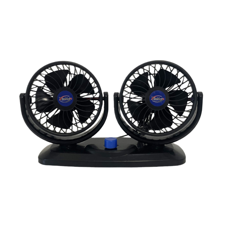 Xu Yi automobilski ventilator, dvostruka glava, 20W, plastični