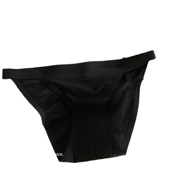 Lenjerie intimă de damă Ice Silk din nylon, antibacteriană, talie medie, căptușeală din bumbac, 41–50D