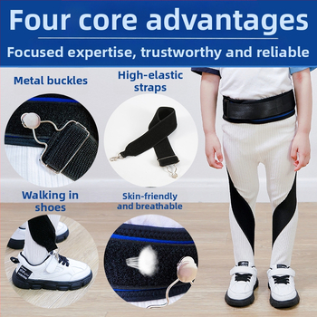 Gyermekek lábfej-ortózisa a lábfej alakjának és a járás korrigálására, Mades márka, modell mds-1, tanúsított termék