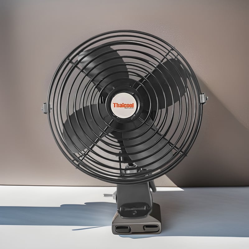 Automobilski ventilator s potpuno metalnom konstrukcijom, 12V/24V, do 24W, model Ds08m3c4, za hlađenje i ventilaciju