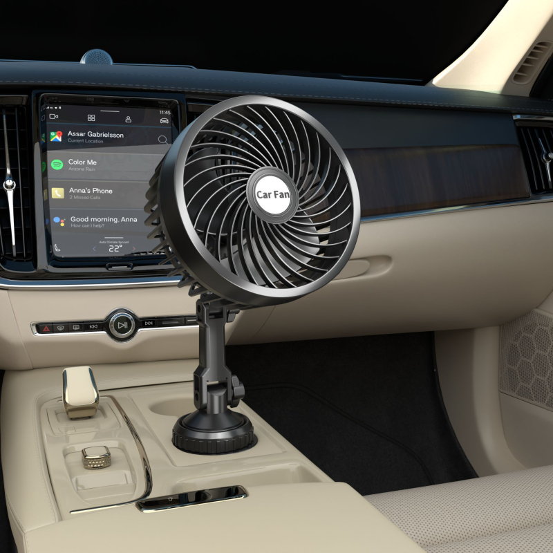 Automobilski ventilator 24V ABS, 7W, model AC-2408