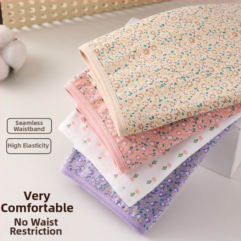 Lenjerie intimă pentru femei, talie medie, material principal 90–95% bumbac, căptușeală în zona inghinală 100% bumbac, potrivită pentru toate anotimpurile