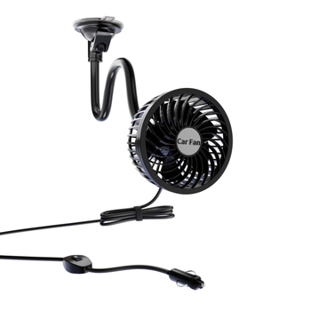 Automobilski ventilator 12V s usisnom čašom, visoke brzine, 7W, model AC-2407