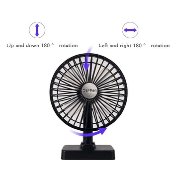 Automobilski ventilator ABS AC-2309 (Materijal: ABS, Snaga: 3W, Model: AC-2309)