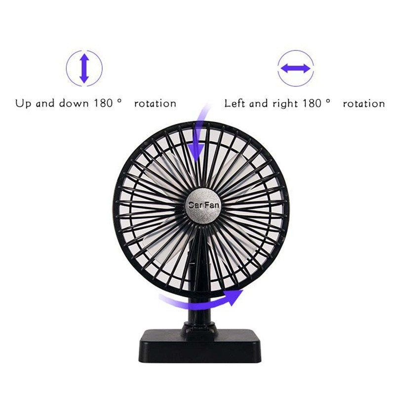 Automobilski ventilator ABS AC-2309 (Materijal: ABS, Snaga: 3W, Model: AC-2309)