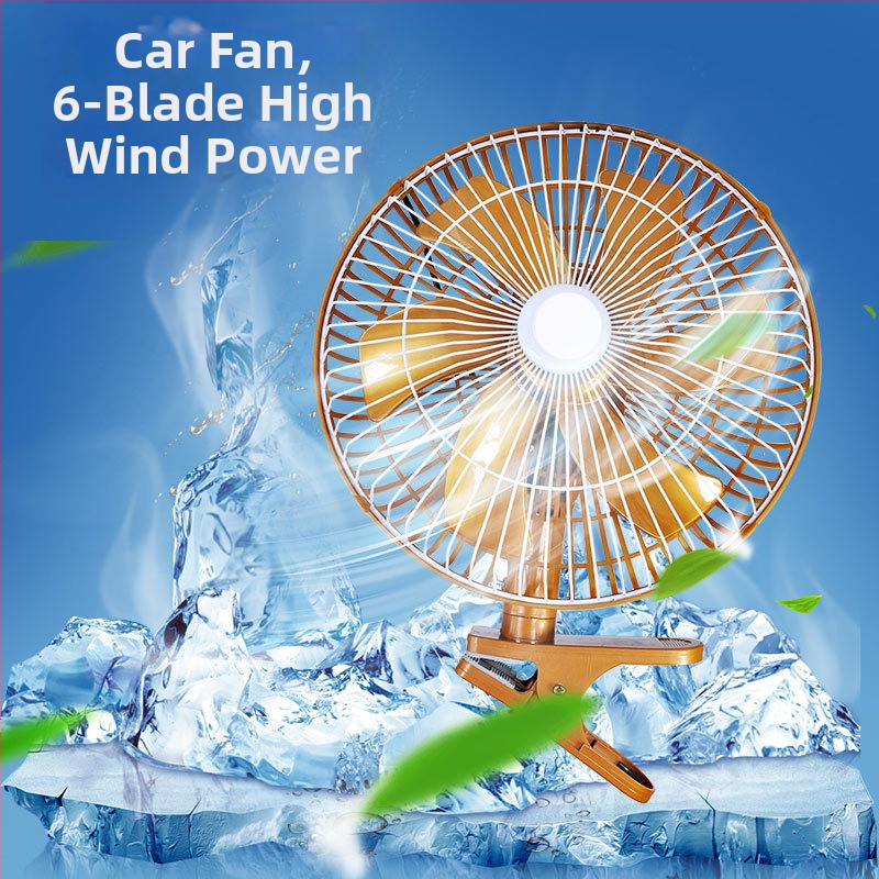 Automobilski ventilator, 40W, model s jednim lampom