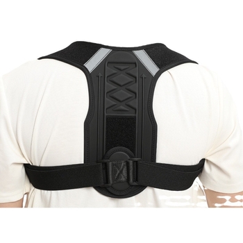 Hátsó testtartás-korrigáló öv, EVA habos nyitott kialakítás, lélegző hátsó támasz, állítható, Modell XWD-XX01