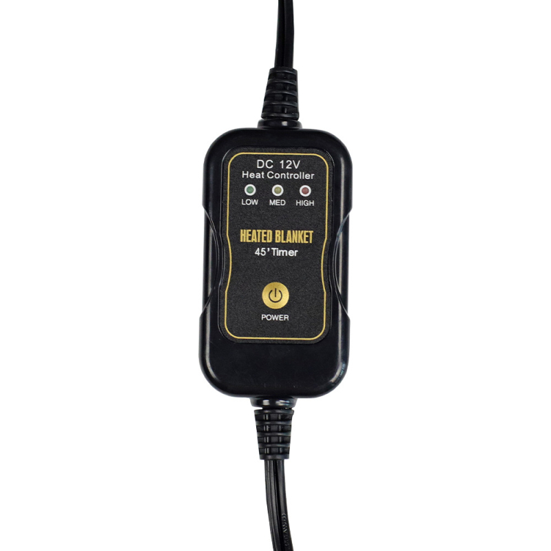 Auto električna deka s pliš materijalom, 12V, 45W, inteligentna kontrola temperature, model Bw3